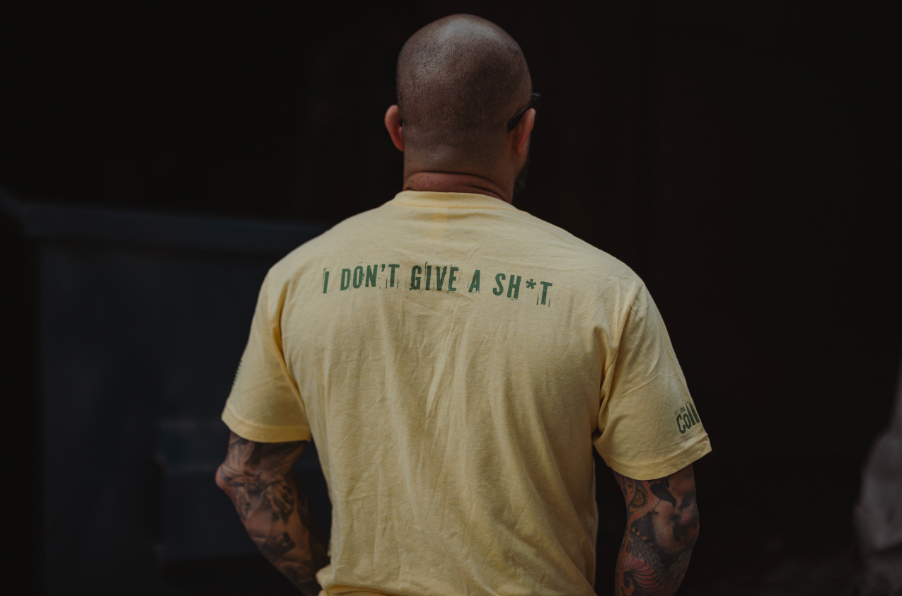 I Don't Give A Sh*t Yellow T-Shirt